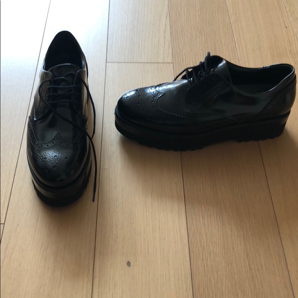 Hogan Platform Laceup Brogues | Poshmark